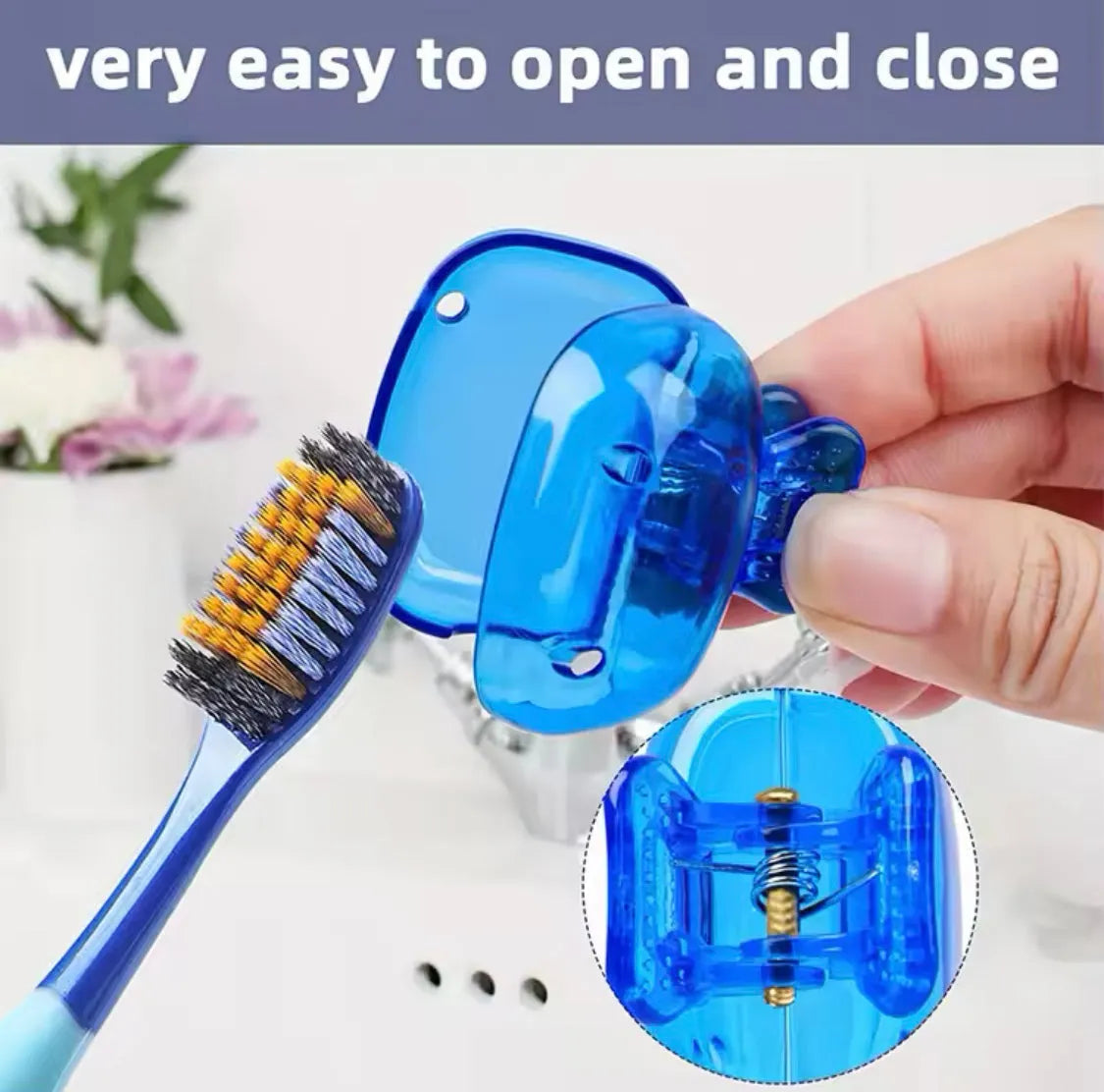 Travel Toothbrush Protector Cap